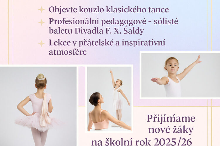 Nábor do baletní školy Malex – děti i dospělí
