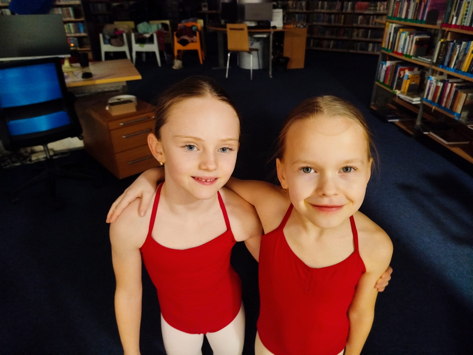 Moment z baletního vystoupení dětských tanečníků